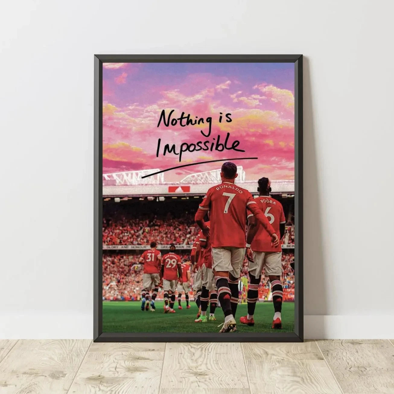 Football Poster – Motivational Wall Art