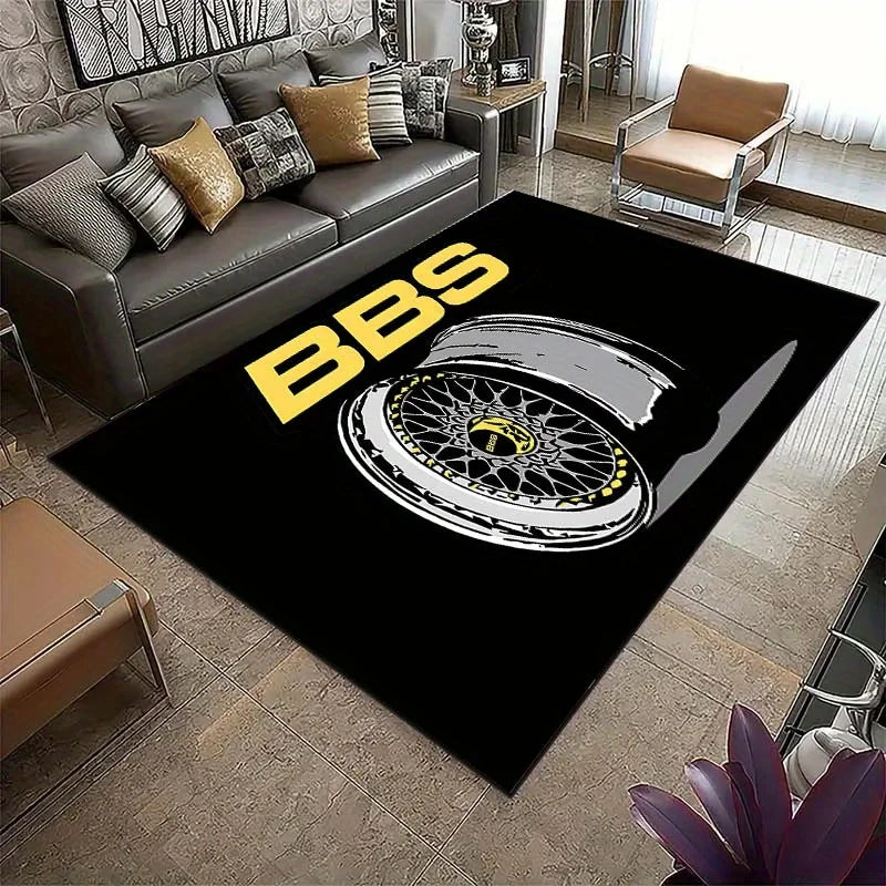 Modern Racing Carpet β Motorcycle & Supercar Rug