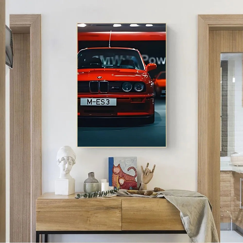 Vintage Car Poster β Retro Wall Art