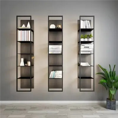 Luminous Wall-Mounted Shelf – Creative LED Bookshelf
