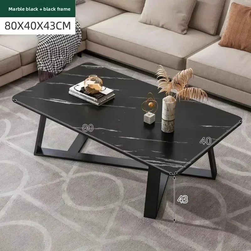 Luxury Marble Coffee Table – Modern Minimalist Side Table
