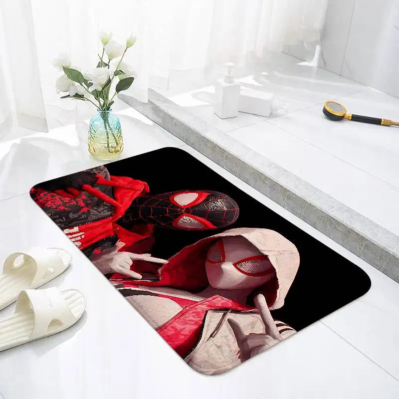 Cartoon Superhero Rug – Soft Non-Slip Floor Mat, Fluffy Washable Carpet