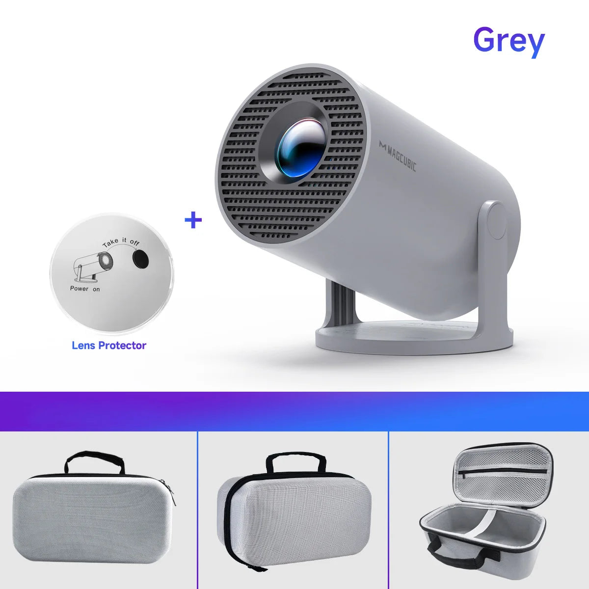 Magcubic HY300 Pro Projector – Mini Portable Home Cinema