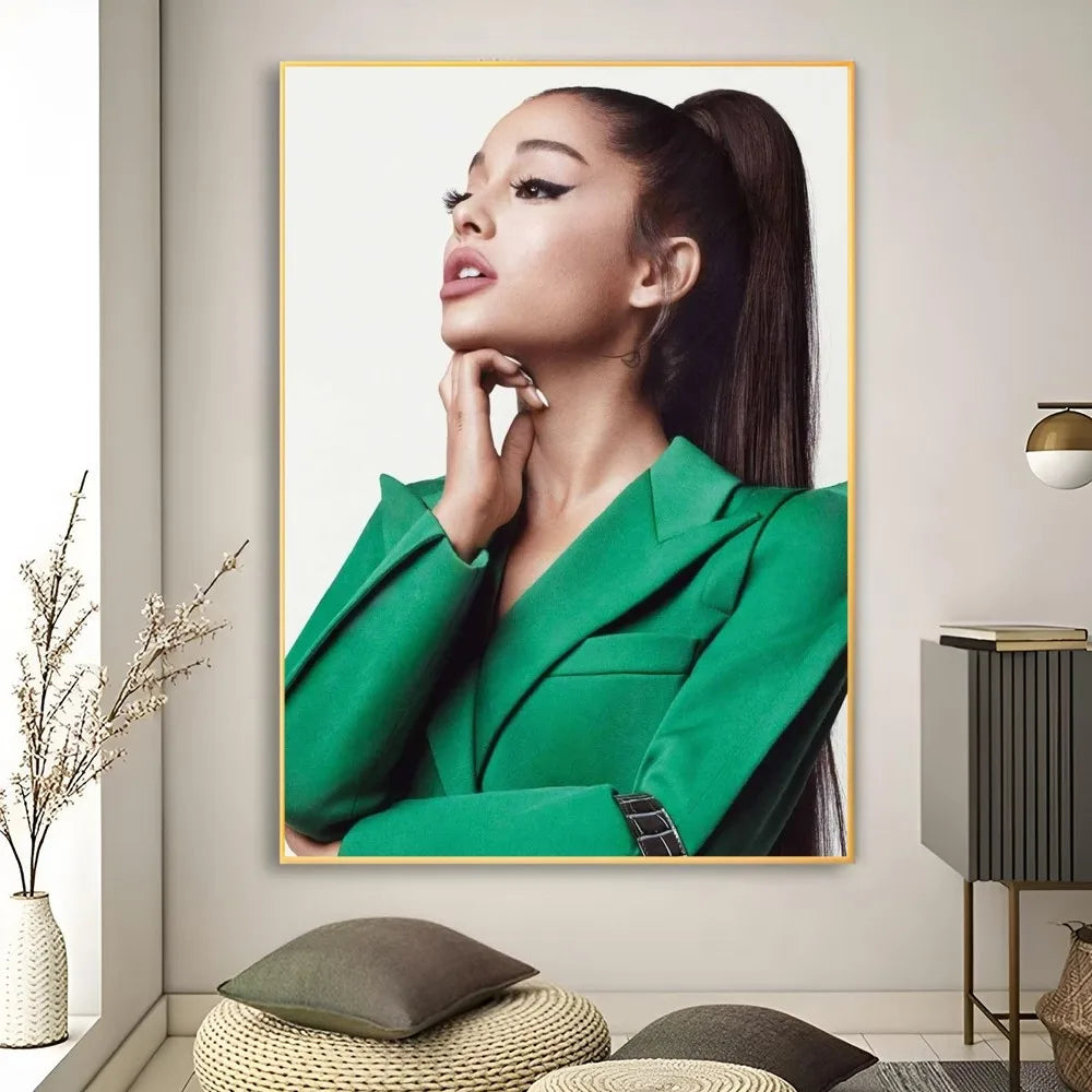 Ariana Grande Poster – Retro Wall Art
