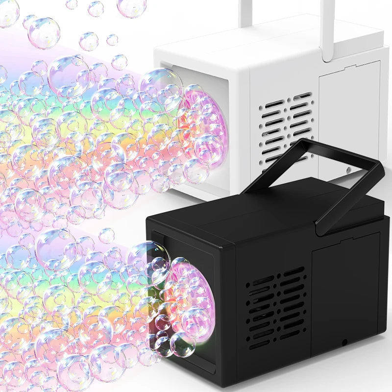 Electric Bubble Machine – 10-Hole Handheld Bubble Blower