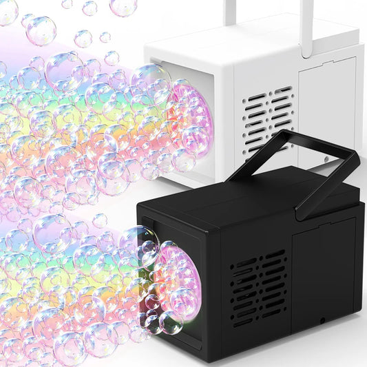 Electric Bubble Machine – 10-Hole Handheld Bubble Blower