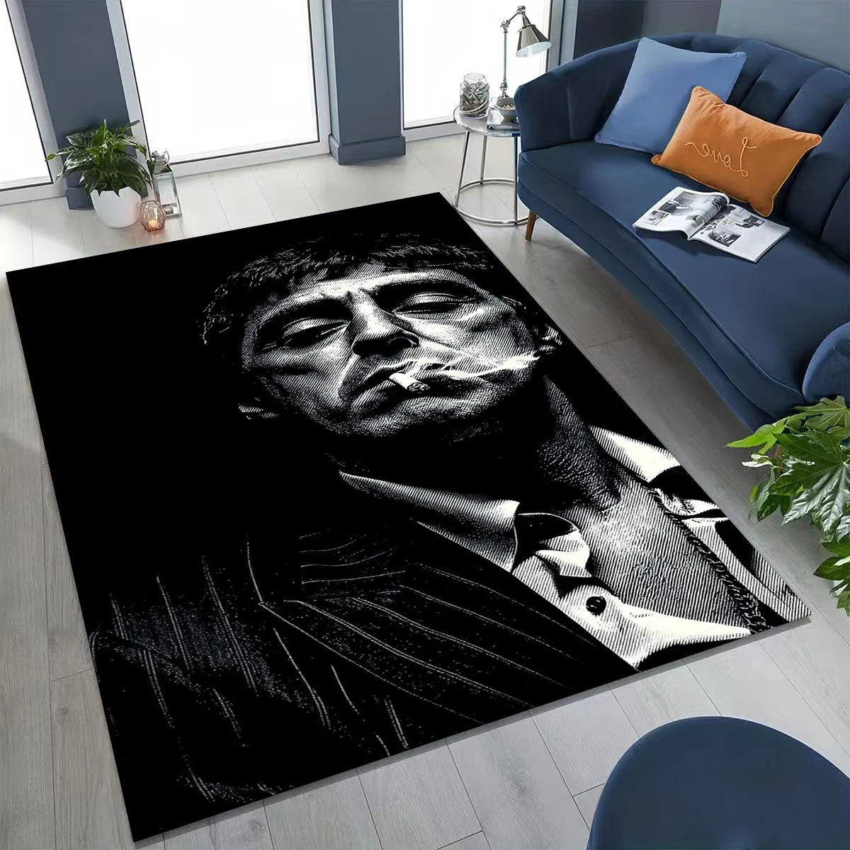 Tony Montana Movie Art Carpet Rug
