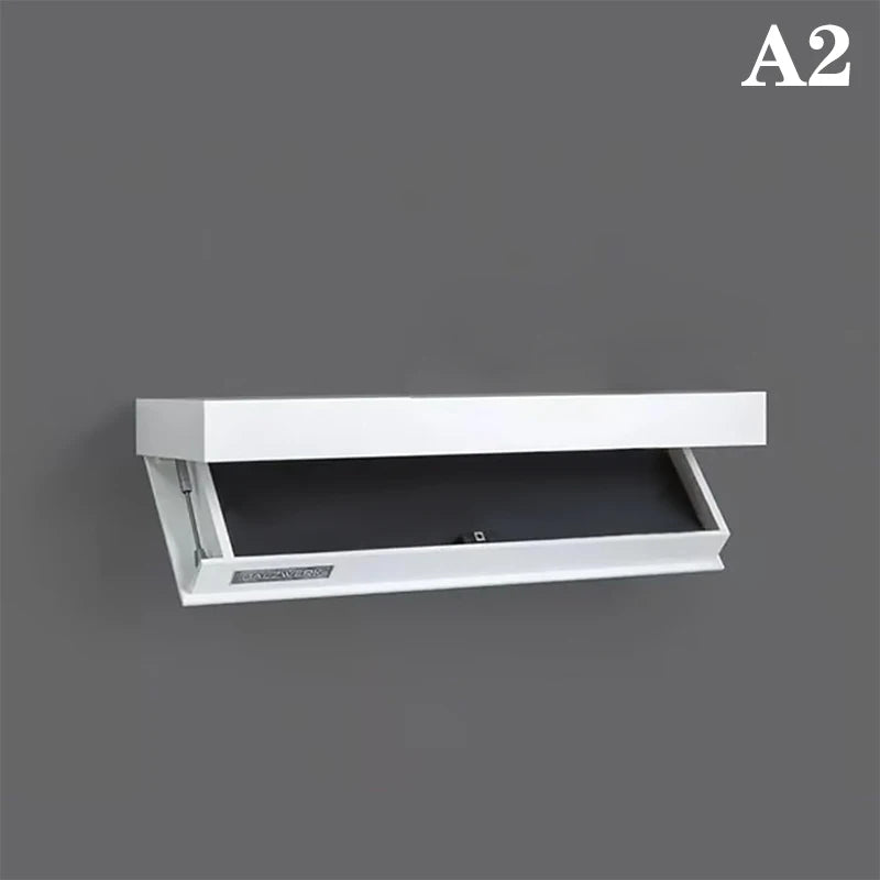 Hidden Compartment Floating Shelf – Secret Storage Wooden Wall Shelf, Modern Concealed Organizer