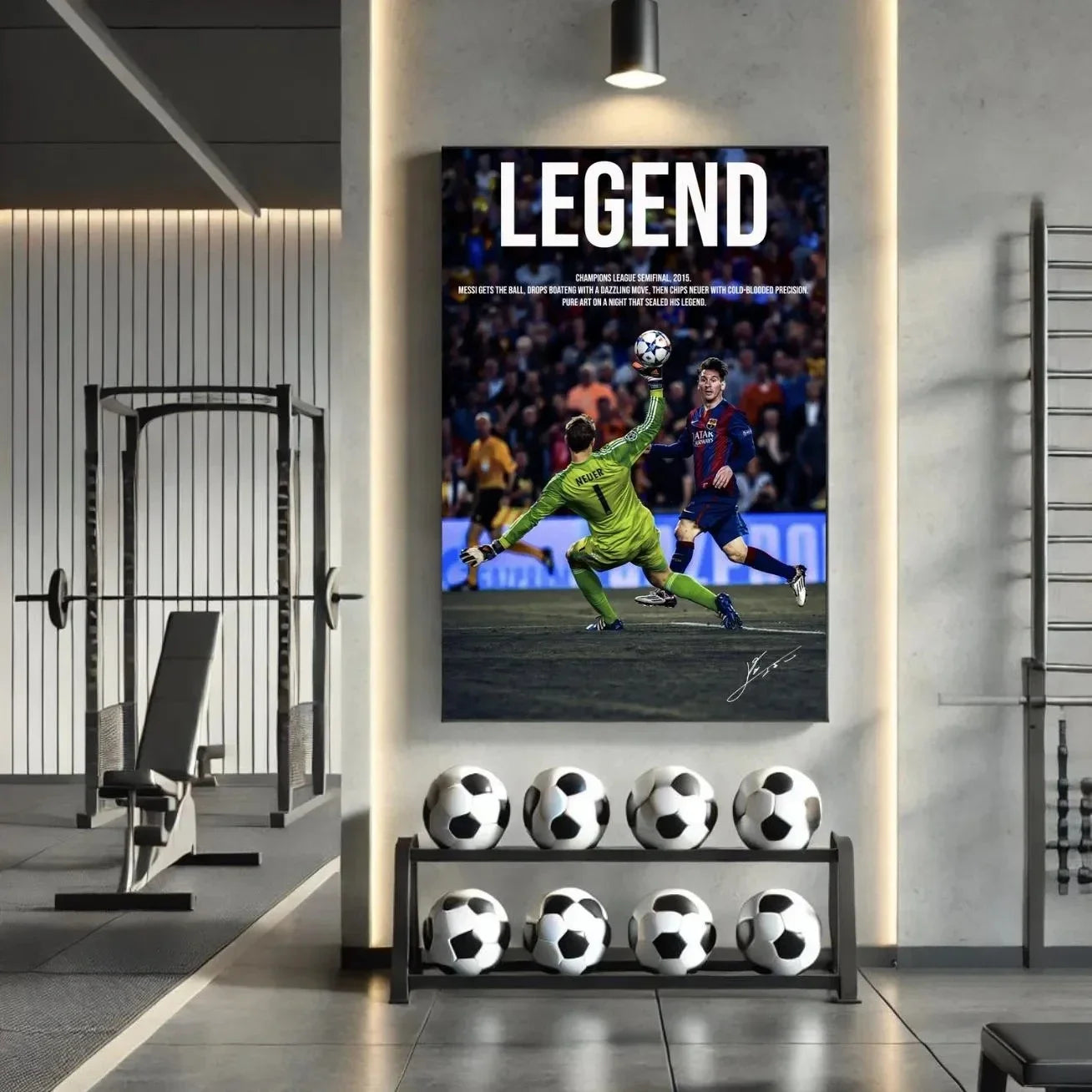Football Poster – Motivational Wall Art
