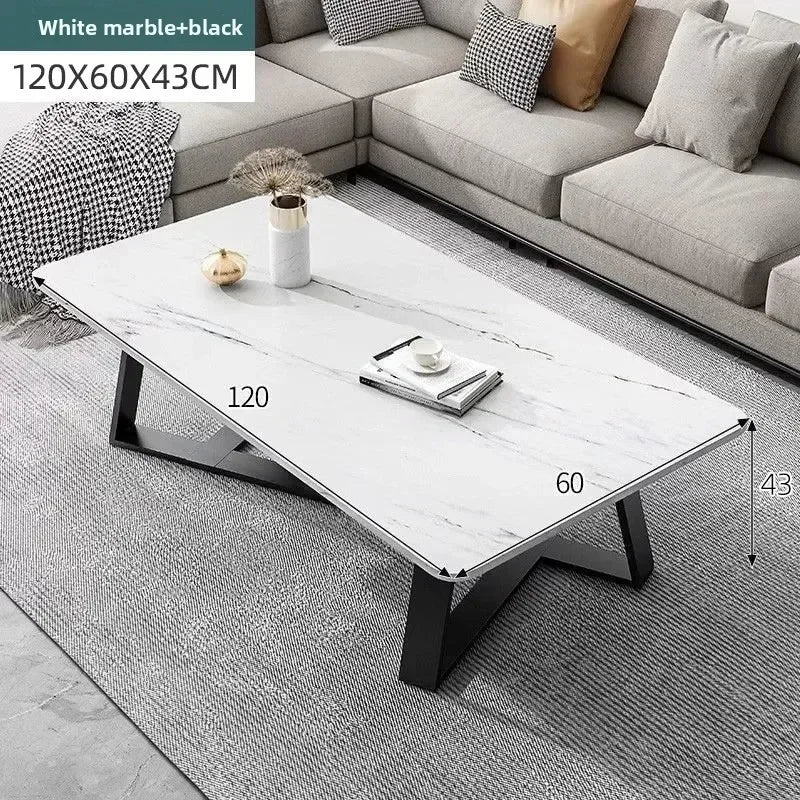 Luxury Marble Coffee Table – Modern Minimalist Side Table