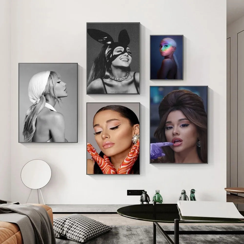 Ariana Grande Poster – Retro Wall Art