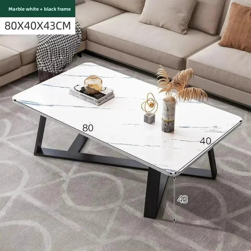 Luxury Marble Coffee Table – Modern Minimalist Side Table