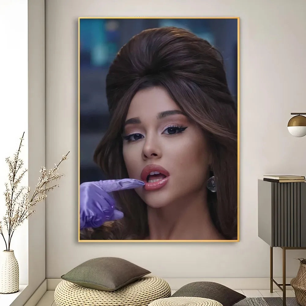 Ariana Grande Poster – Retro Wall Art