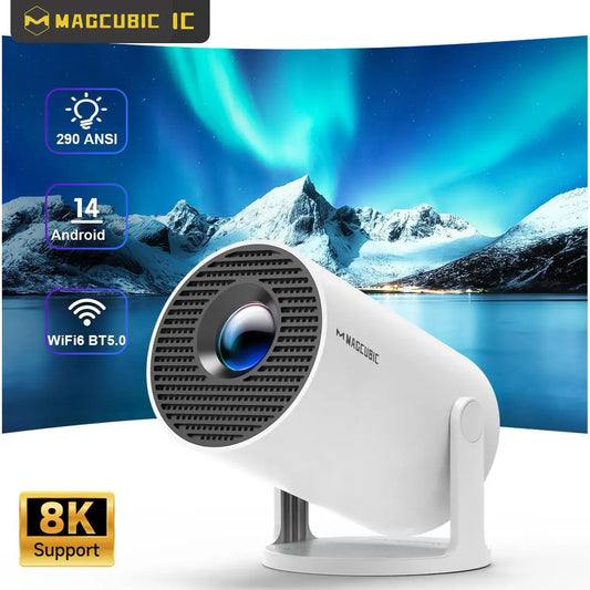 Magcubic HY300 Pro Projector – Mini Portable Home Cinema