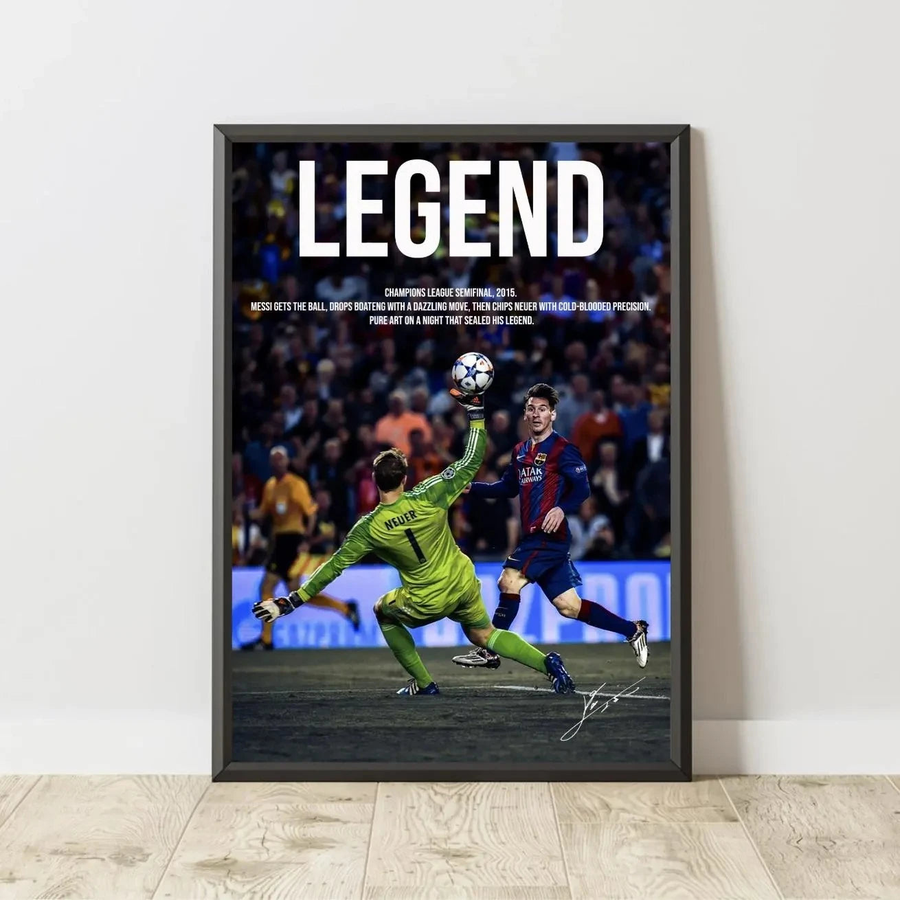 Football Poster – Motivational Wall Art
