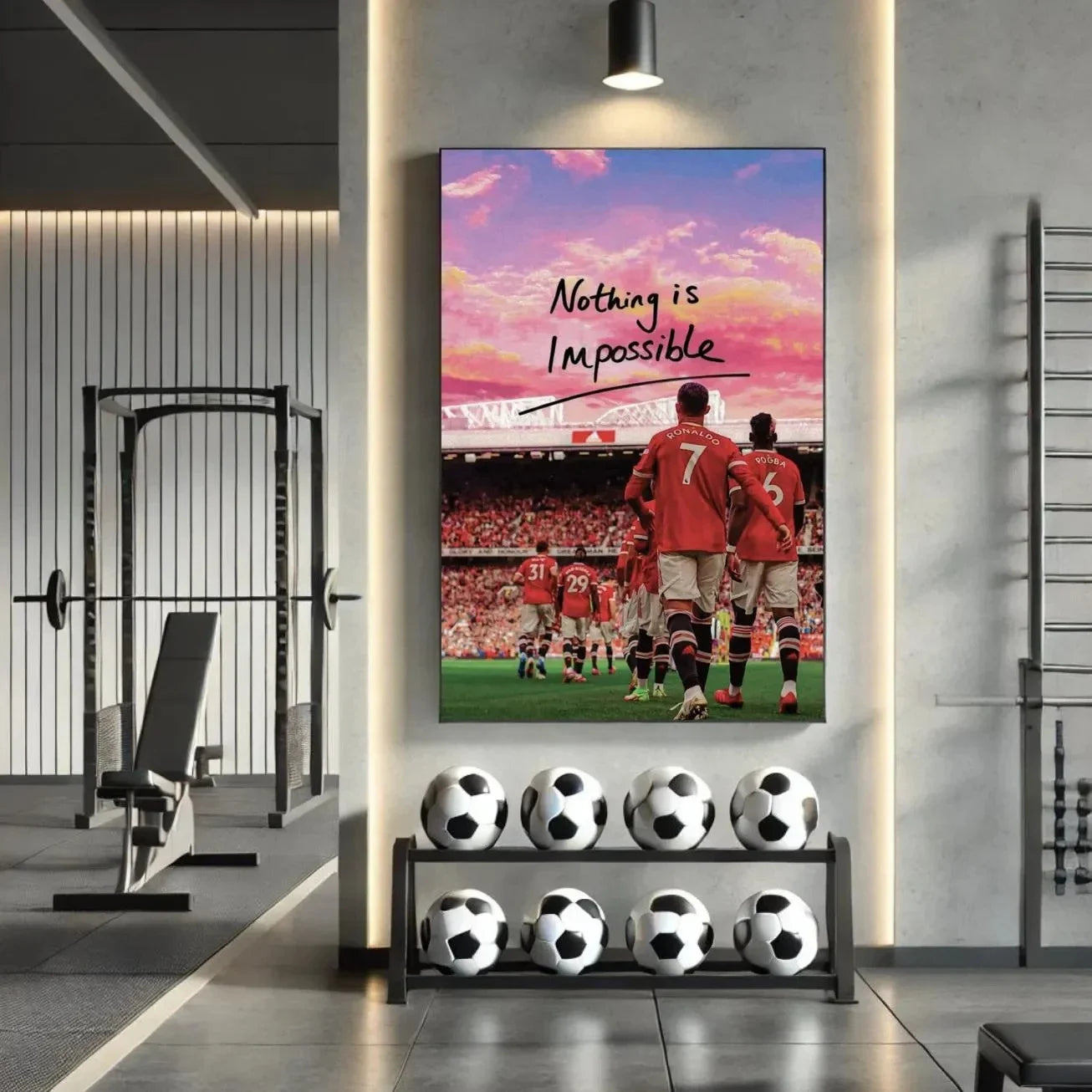 Football Poster – Motivational Wall Art