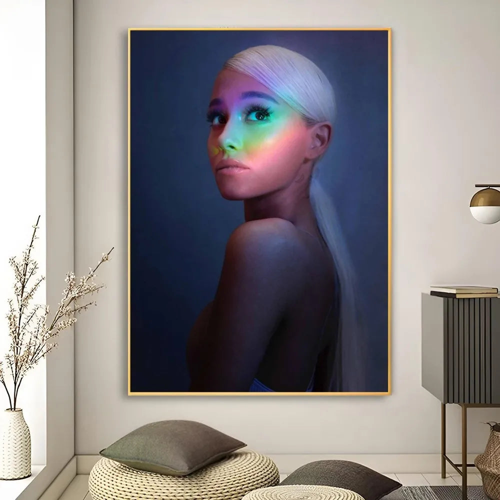 Ariana Grande Poster – Retro Wall Art