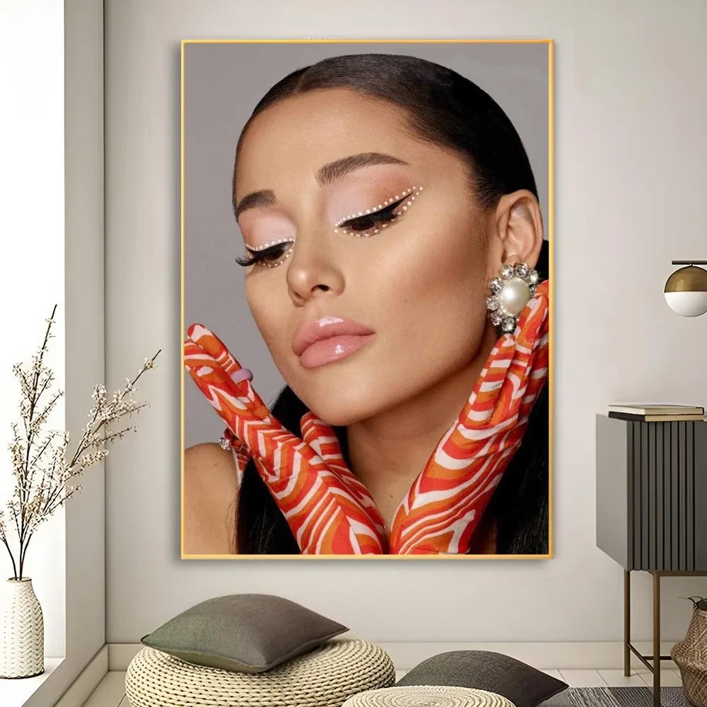 Ariana Grande Poster – Retro Wall Art