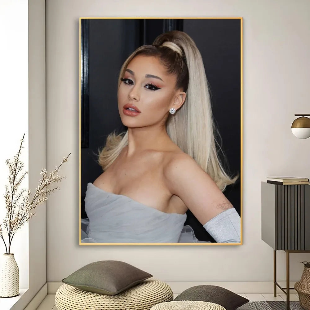 Ariana Grande Poster – Retro Wall Art