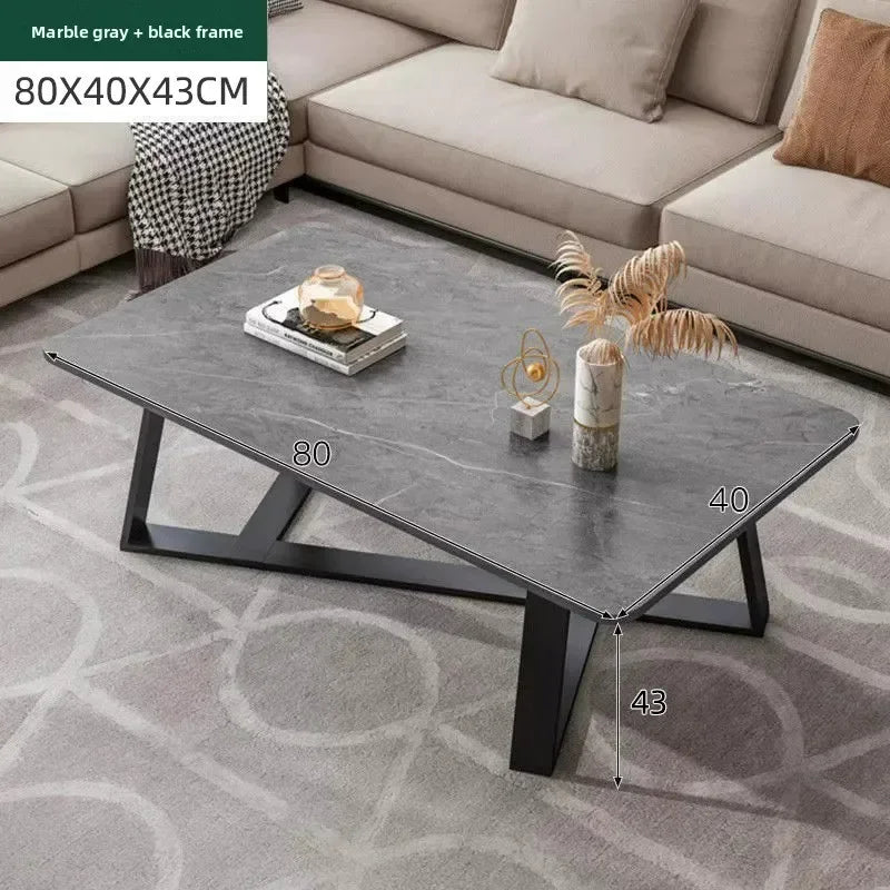 Luxury Marble Coffee Table – Modern Minimalist Side Table