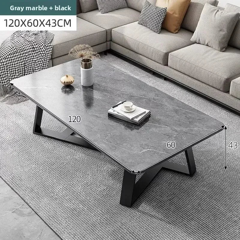 Luxury Marble Coffee Table – Modern Minimalist Side Table