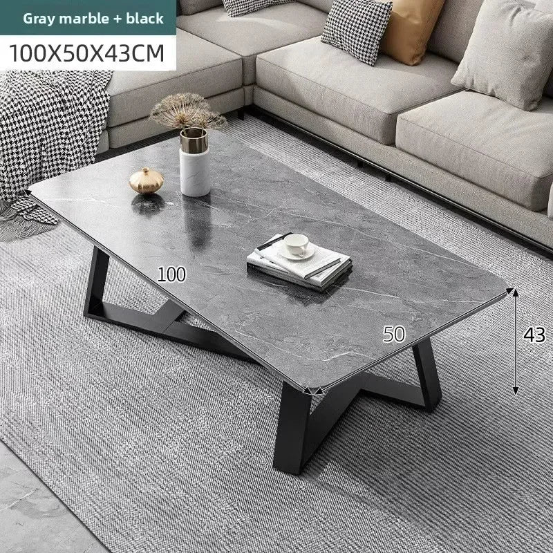 Luxury Marble Coffee Table – Modern Minimalist Side Table