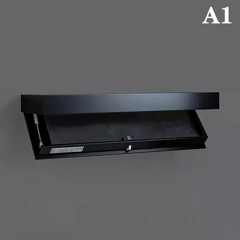 Hidden Compartment Floating Shelf – Secret Storage Wooden Wall Shelf, Modern Concealed Organizer