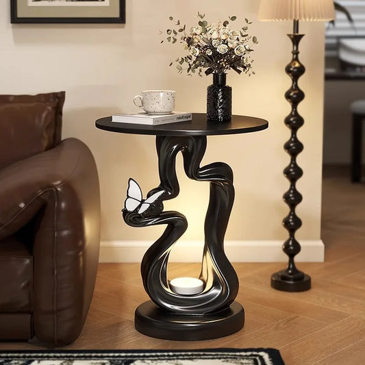 Modern Nordic Coffee Table – Luxury Aesthetic Sofa Side Table