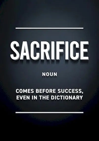 Modern Motivational Wall Art Posters – Black Minimalist Quote Prints