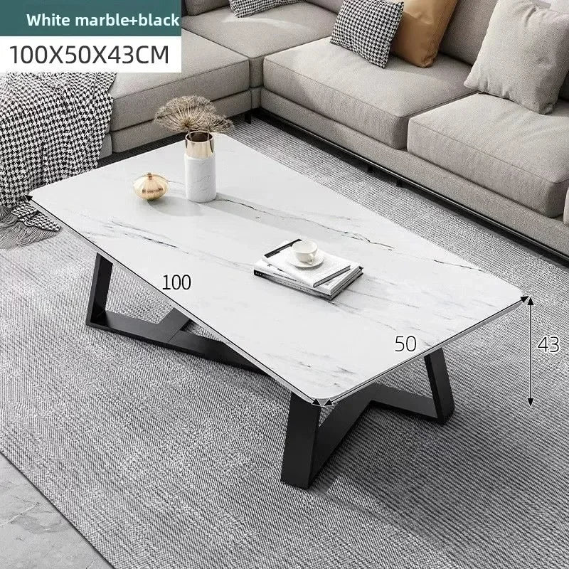 Luxury Marble Coffee Table – Modern Minimalist Side Table