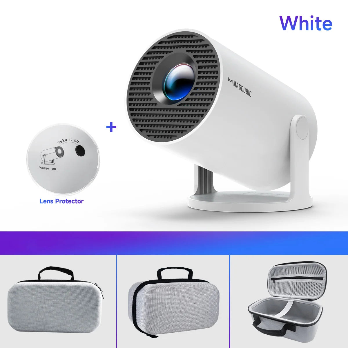 Magcubic HY300 Pro Projector – Mini Portable Home Cinema