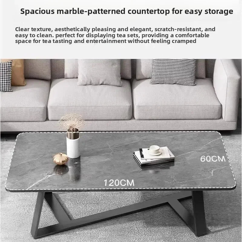 Luxury Marble Coffee Table – Modern Minimalist Side Table