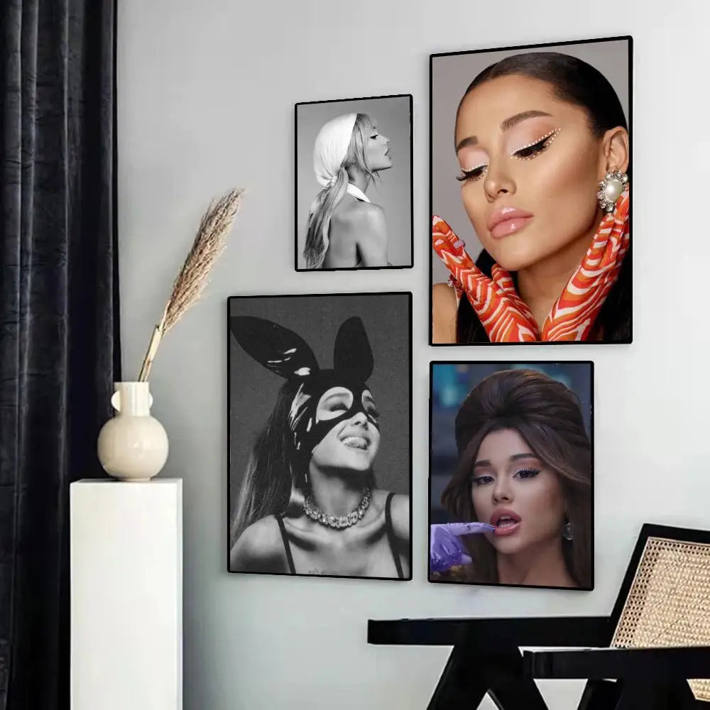 Ariana Grande Poster – Retro Wall Art