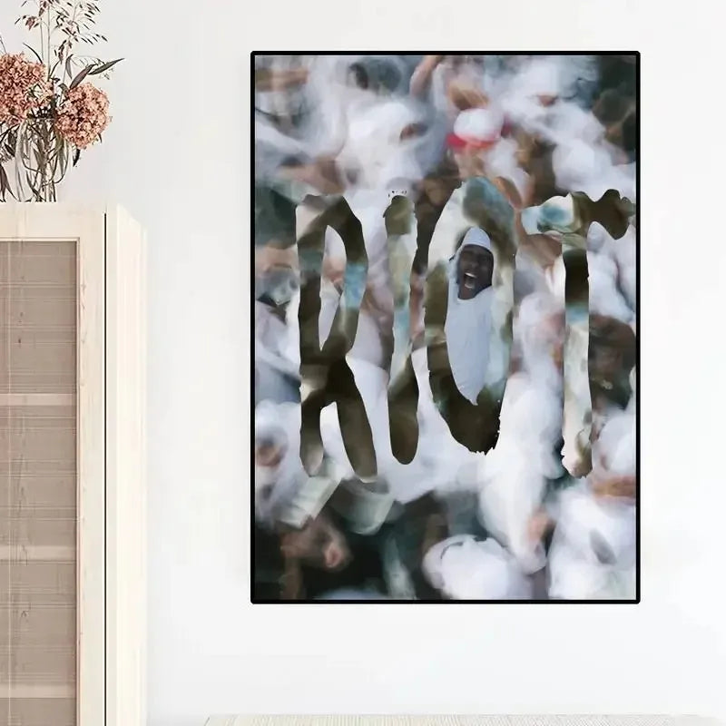 A$AP Rocky Wall Art – Aesthetic Hip Hop Poster, Rapper Canvas Print