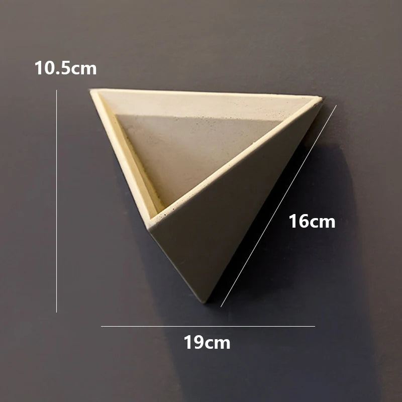 Creative Wall-Mounted Vase – Modern Decorative Flower Holder